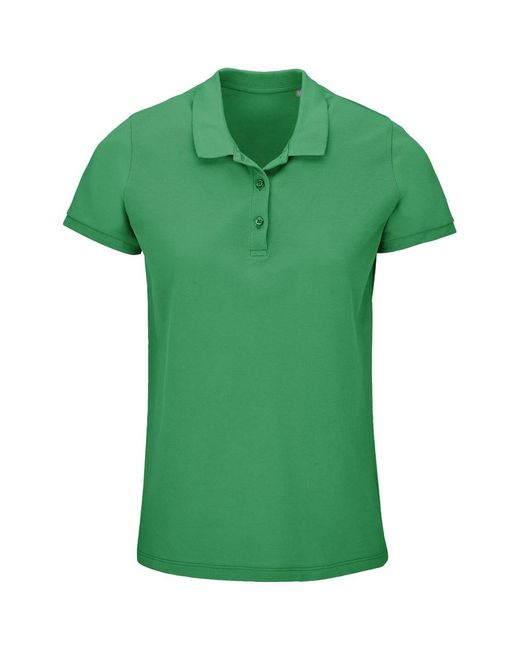 Sol's Green Ladies Planet Piqué Organic Polo Shirt (Spring)