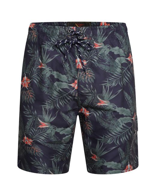 Forge Blue Swim Shorts for men
