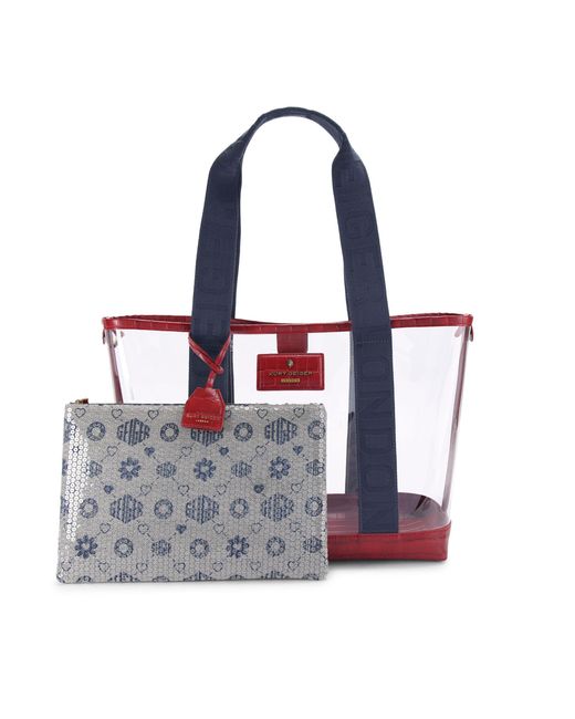 Kurt Geiger Blue Chiswick Lg Shopper V Bag