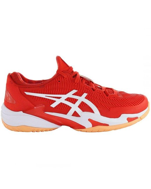 Asics Red Court Ff 3 Novak Tennis Trainers for men