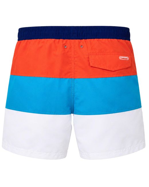Nautica Blue Bumpkin Swim Shorts for men