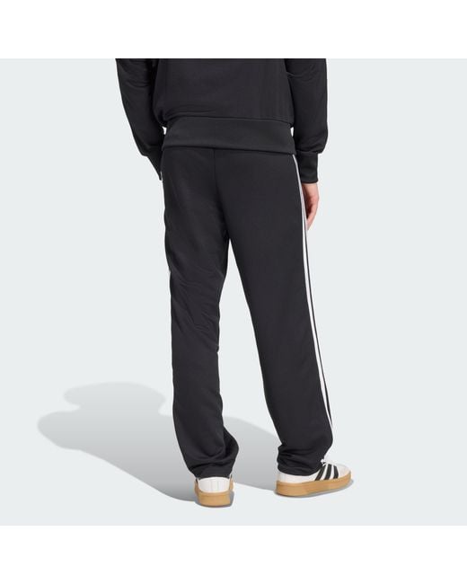 Adidas Originals Black Firebird Adicolor Mesh Track Pants for men