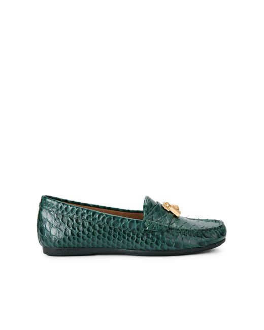 Kurt Geiger Green Brixton Moccasin Loafers