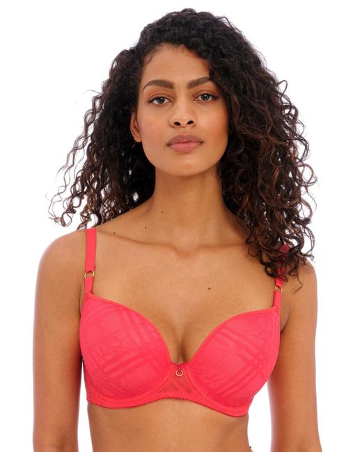 Freya Red Fatale Moulded T-Shirt Bra