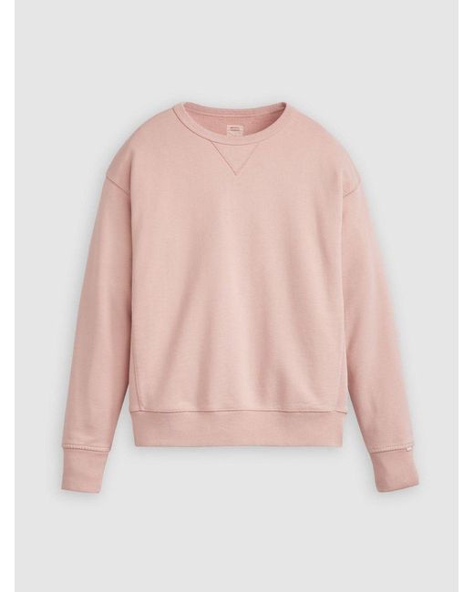 Levi's Pink Levi's Signature Pale Mauve Heritage T-Shirt