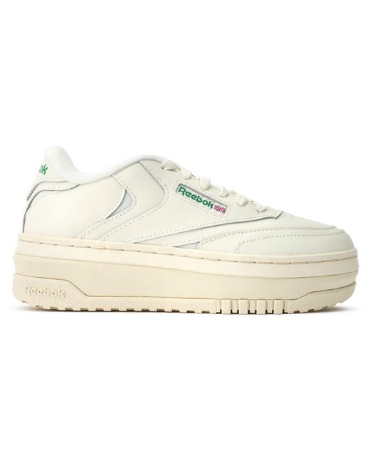 Reebok White Club C Extra Trainers