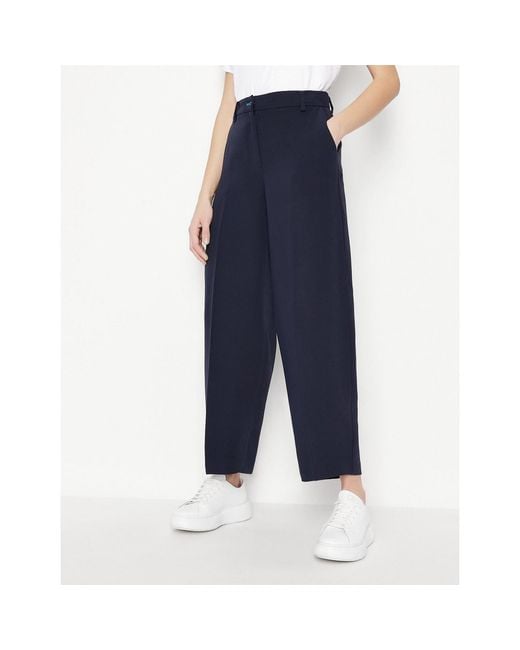 ARMANI EXCHANGE Blue Trousers