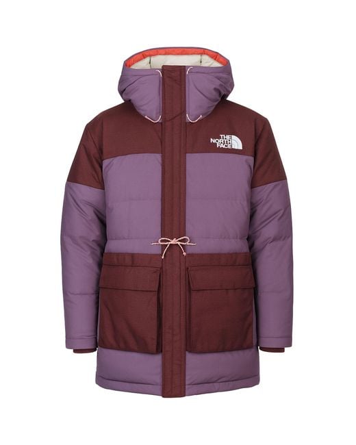 The North Face Purple A68-A Triplebaffle Parka Jacket for men