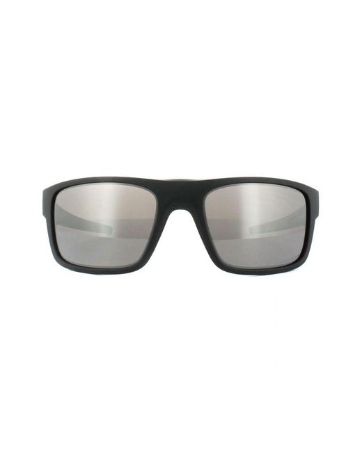 Oakley Gray Sunglasses Drop Point Oo9367-08 Matt Prizm Polarized for men