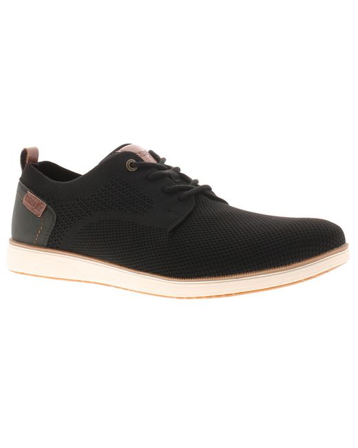 Wrangler Black Casual Shoes Whesley Textile for men