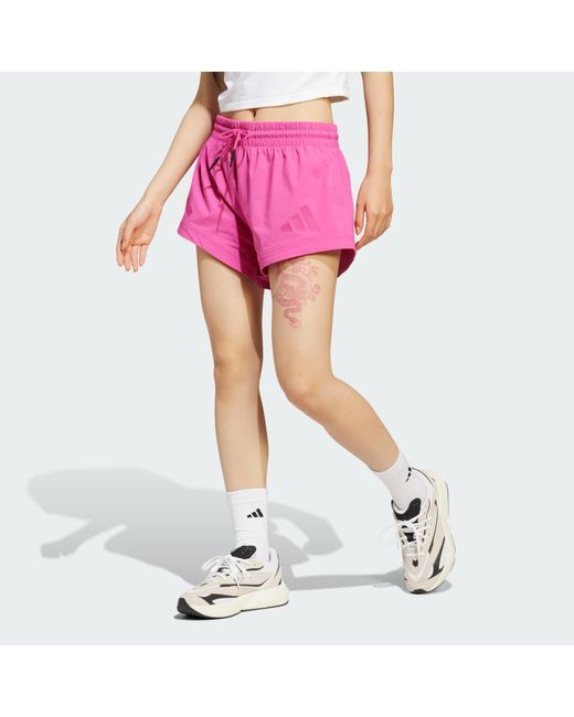 Adidas Pink Z.N.E. Woven Shorts