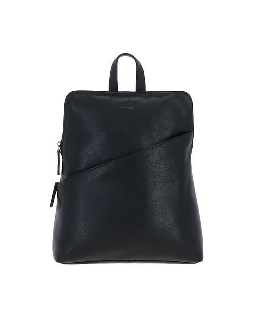 Leather Company Black 'Tokyo' Stylish Real Backpack for men