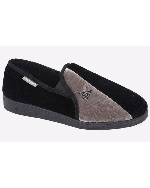 Dunlop Black Winston Memory Foam for men