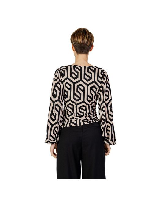 Jacqueline De Yong Polyester Blouse in het Black