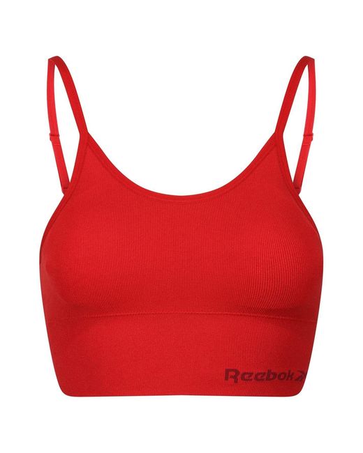 Reebok Red Hatty Bra Tp