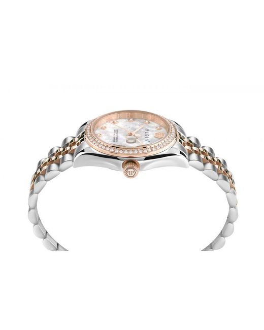Philipp Plein White Date Superlative Watch Pwyaa0223 Stainless Steel (Archived)