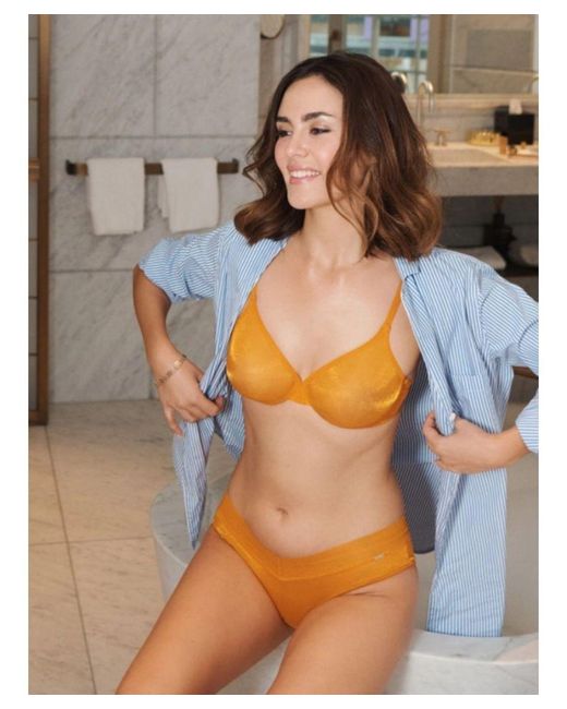 Gossard Orange Glossies Cheeky Short
