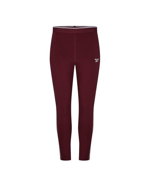 Reebok Red Ladies Leggings