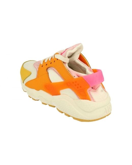 Nike Yellow Huarache Trainers
