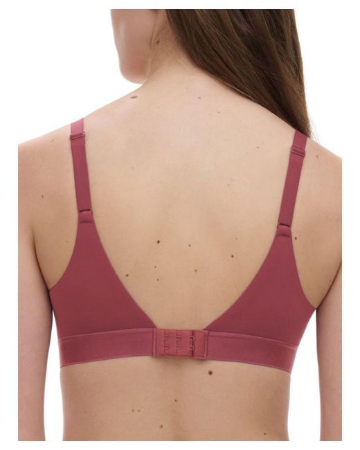 Chantelle Red Easy Feel Norah Wirefree Support Bra