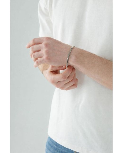 SVNX White Cuban Bracelet