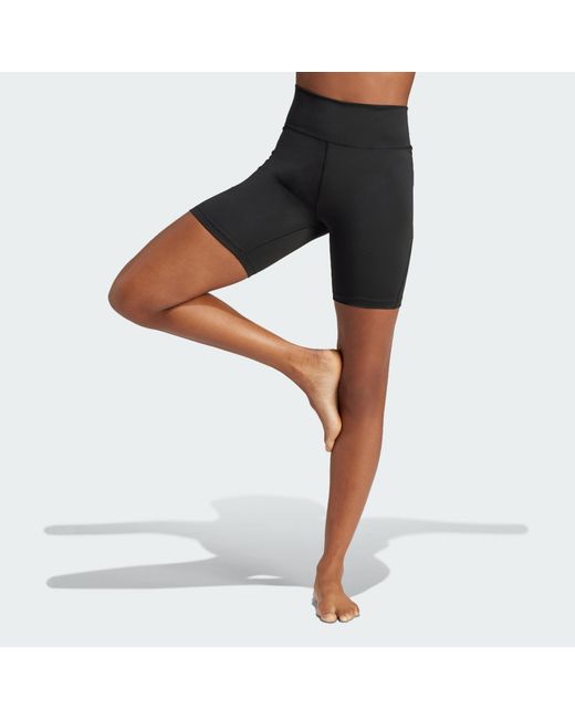 Adidas Originals Black All Me Essentials 7-Inch Short Leggings