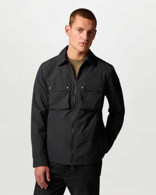 Belstaff Black Tourer Overshirt for men