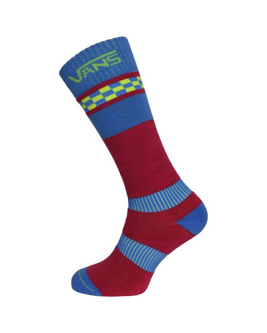 Vans Blue Off The Wall Snow Mid Performance Socks Vqjp6Mz Cotton