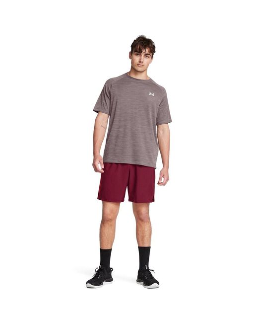 Under Armour Red Graphic Shorts for men