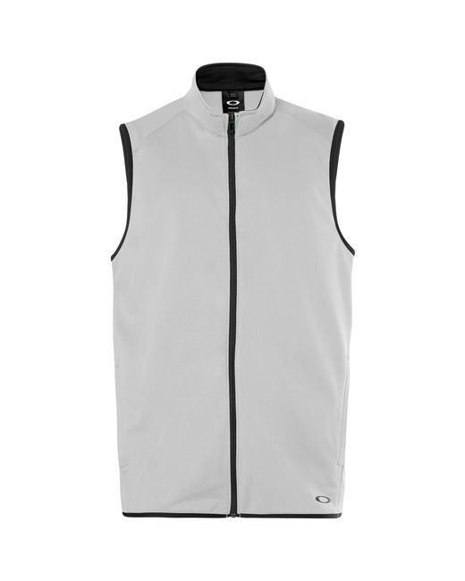 Oakley Gray Zip Up Hydrofree Golf Range Vest Gilet 412540 22Y for men