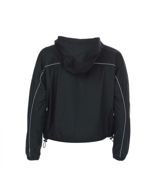 DKNY Black S Colour Block Windbreaker Jacket