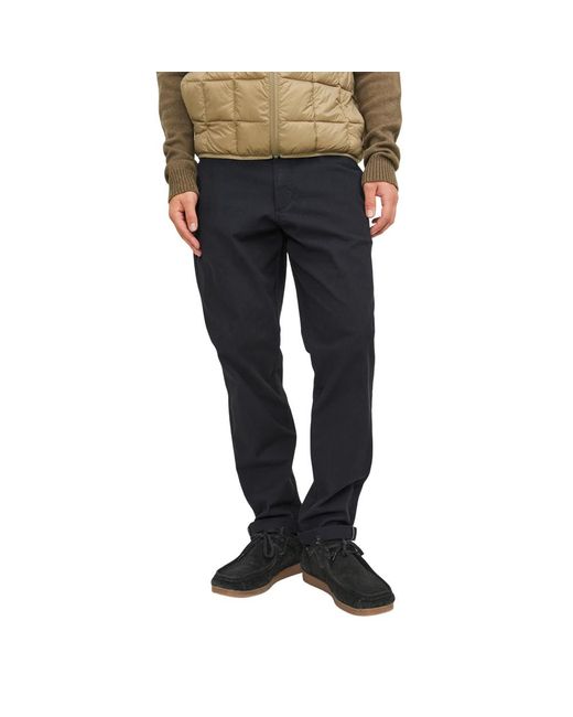 Jack & Jones Black And Marco Trousers (Tapshoe) for men