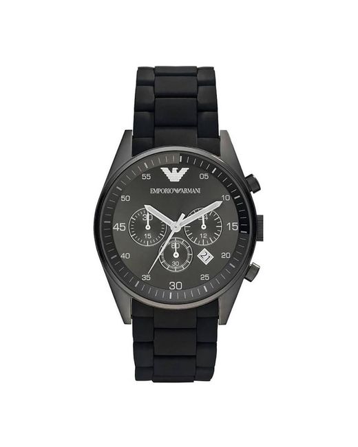 Emporio Armani Black Chronograph Watch Ar5889 for men
