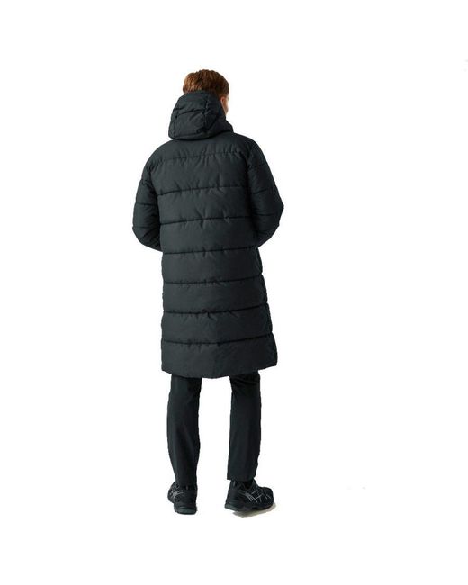Regatta Hallin Ii Padded Longline Hooded Jacket in Black for Men | Lyst UK