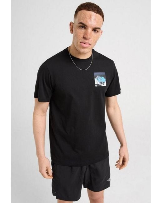The North Face Black Energy Graphic Logo T Shirt for men