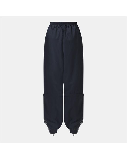 Balenciaga Blue Sleek Over The Knee Boots