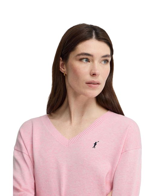 POLO CLUB Red V-Neck Sweater Pullover18