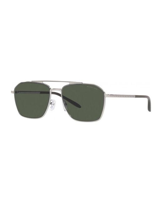 Michael Kors Green Mk1124-115382 Mk1124 56 115382 Fashion Sunglasses for men