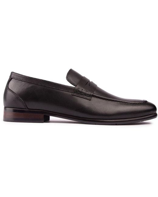 Sole Black Lyme Loafer Shoes for men