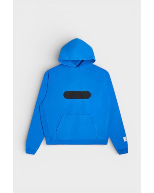 GALLERY DEPT. Blue Gym Hoodie Royal Cotton