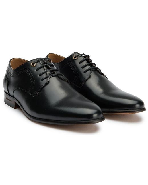 Simon Carter Black Tosti Derby Shoes for men