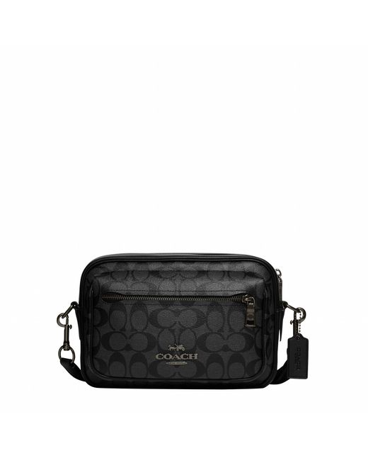 COACH Black Elias Crossbody Bag for men
