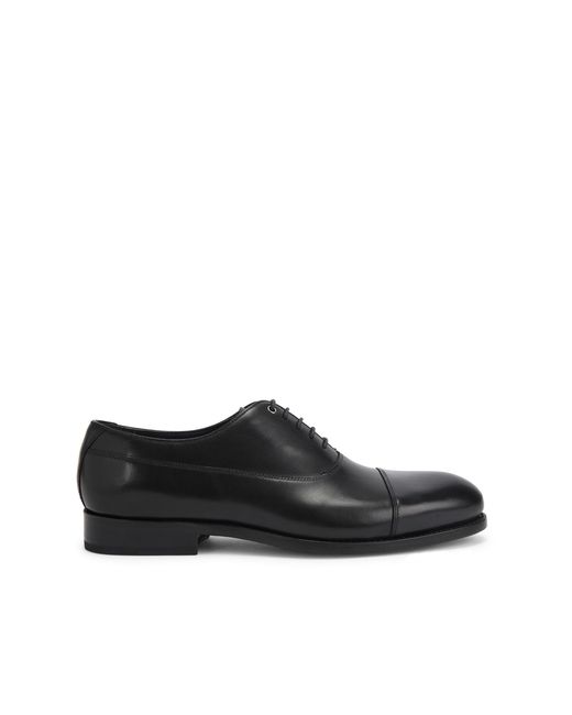 Kurt Geiger Black Leather Sloane Oxford Gw Oxfords for men