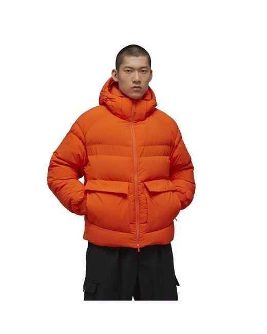 Adidas Orange Cl Puffy Jacket for men
