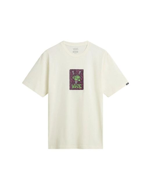 Vans White Thinkv Short Sleeve T-Shirt for men