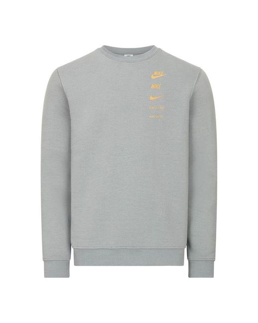 Nike Gray Standard Issue Tracksuit Set Cool Cotton for men