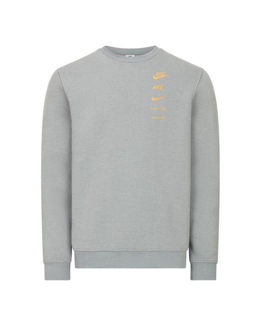 Nike Gray Standard Issue Tracksuit Set Cool Cotton for men