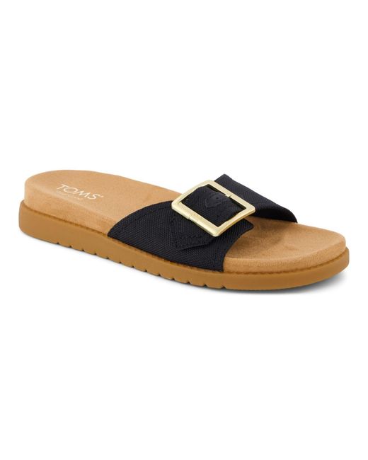 TOMS Blue Marin Textile Sandals