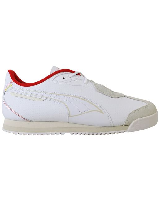 PUMA Gray Scuderia Ferrari Roma S Trainers for men