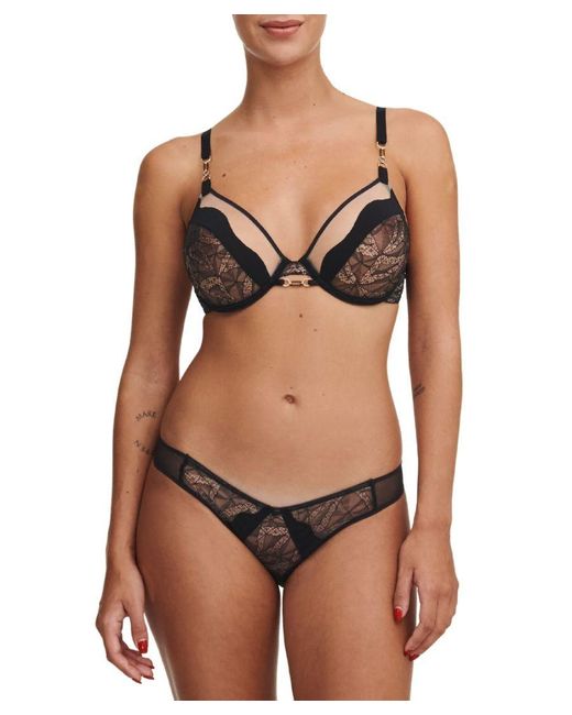 Chantelle Black Spark Underwired Bra